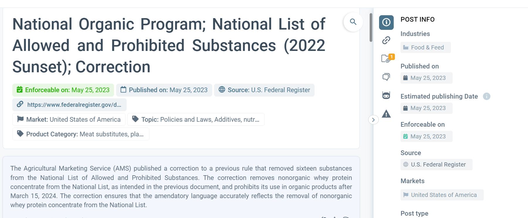 National Organic Program