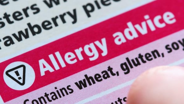 allergens food label