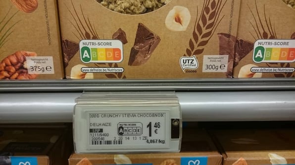 nutriscore label