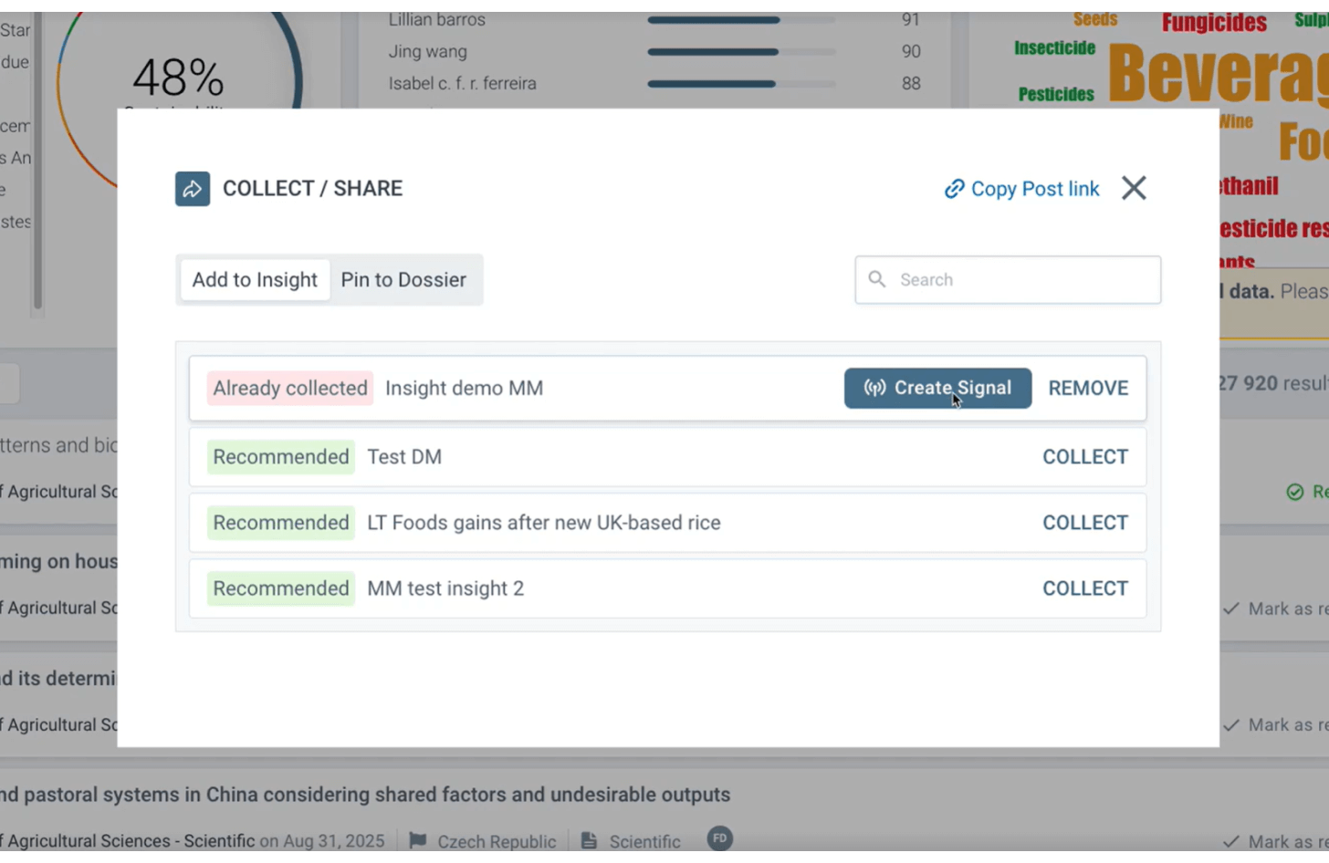 Insights Engine