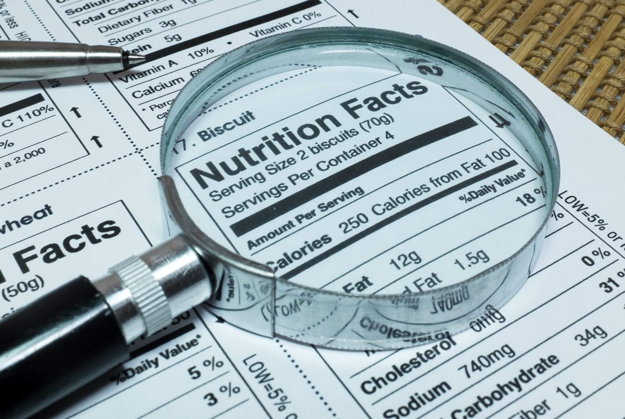 nutrition label maker